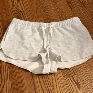 Garage White Athletic Shorts